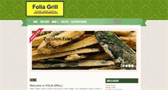 Desktop Screenshot of foliagrill.com